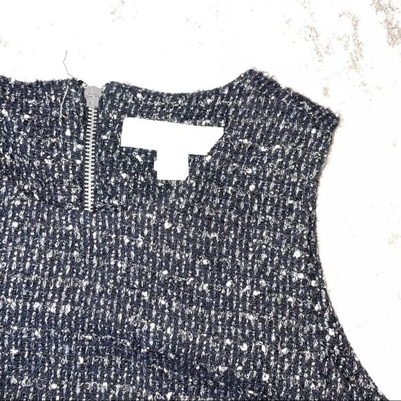 Michael Michael dress Black/White Print geometric pattern fit flare career SZ 2 - Picture 6 of 9